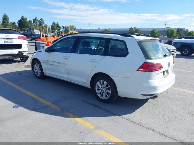 Продажа на аукционе авто 2015 Volkswagen Golf Sportwagen Tsi S 4-door, vin: 3VWC17AU0FM504121, номер лота: 45223276
