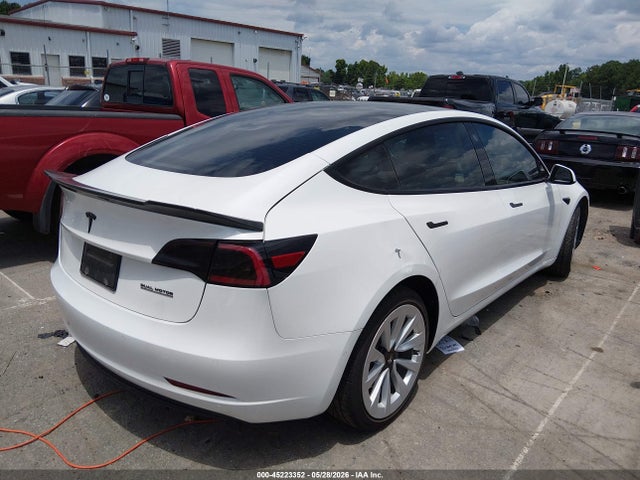 45223352 :رقم المزاد ، 5YJ3E1EB9NF123996 vin ، 2022 Tesla Model 3 Long Range Dual Motor All-wheel Drive مزاد بيع