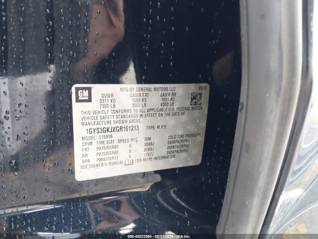 Aukcja sprzedaży 2016 Cadillac Escalade Esv Standard, vin: 1GYS3GKJXGR161213, numer aukcji: 45223355