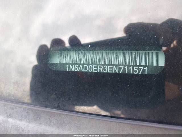 45223458 :رقم المزاد ، 1N6AD0ER3EN711571 vin ، 2014 Nissan Frontier Sv مزاد بيع