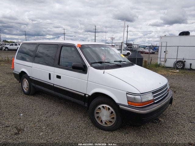 45223592 :رقم المزاد ، 1P4GH54R9NX185267 vin ، 1992 Plymouth Grand Voyager Le مزاد بيع