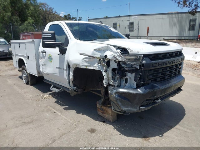 2020 Chevrolet Silverado 2500hd 4wd  Long Bed Wt მანქანა იყიდება აუქციონზე, vin: 1GB0YLE79LF281124, აუქციონის ნომერი: 45223593