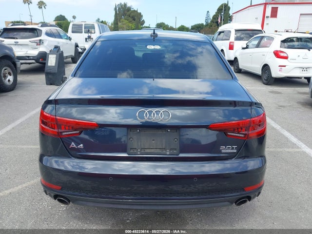 Aukcja sprzedaży 2017 Audi A4 2.0t Premium, vin: WAUENAF4XHN015365, numer aukcji: 45223614