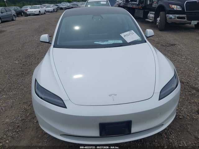 Продаж на аукціоні авто 2025 Tesla Model 3 Long Range Rear-wheel Drive/standard Rear-wheel Drive, vin: 5YJ3E1EAXSF002767, номер лоту: 45223722