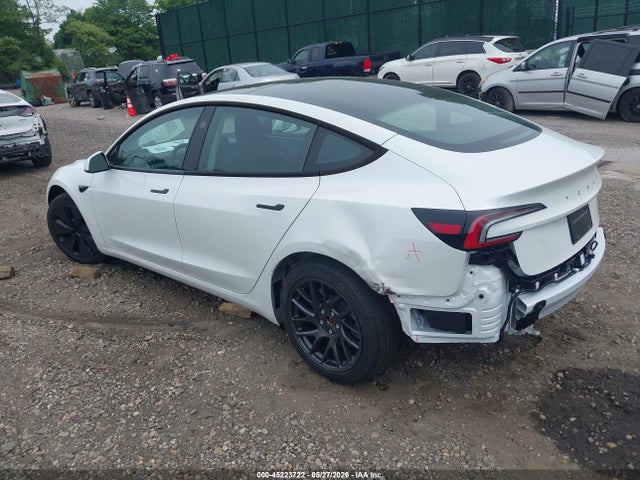Продаж на аукціоні авто 2025 Tesla Model 3 Long Range Rear-wheel Drive/standard Rear-wheel Drive, vin: 5YJ3E1EAXSF002767, номер лоту: 45223722