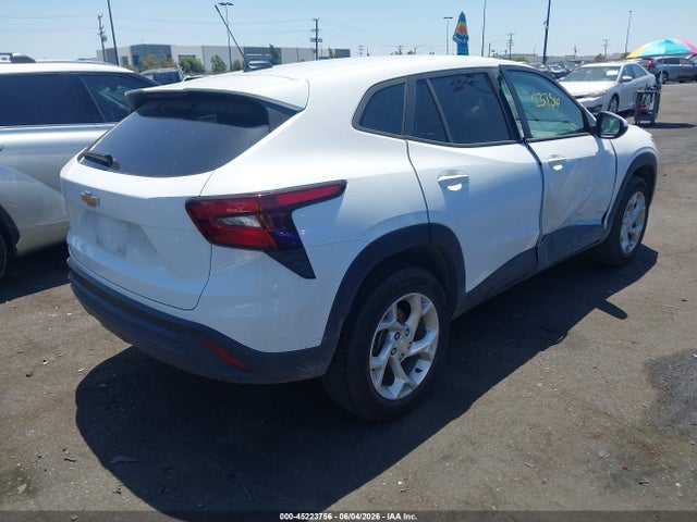 45223756 :رقم المزاد ، KL77LFEPXSC187163 vin ، 2025 Chevrolet Trax Fwd Ls مزاد بيع