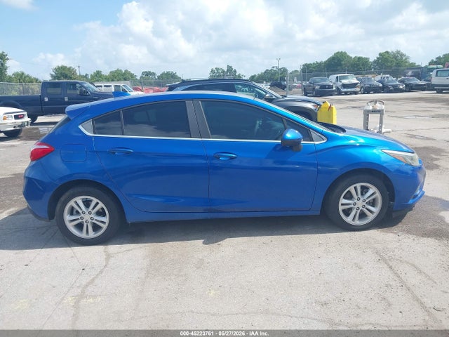 2018 Chevrolet Cruze Lt Auto მანქანა იყიდება აუქციონზე, vin: 3G1BE6SM5JS607639, აუქციონის ნომერი: 45223761