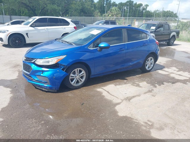 2018 Chevrolet Cruze Lt Auto მანქანა იყიდება აუქციონზე, vin: 3G1BE6SM5JS607639, აუქციონის ნომერი: 45223761