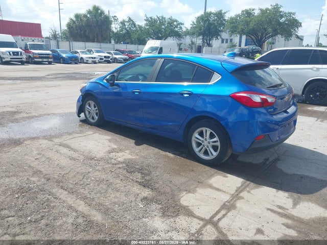 2018 Chevrolet Cruze Lt Auto მანქანა იყიდება აუქციონზე, vin: 3G1BE6SM5JS607639, აუქციონის ნომერი: 45223761