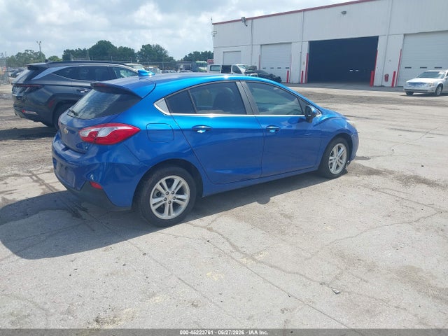 2018 Chevrolet Cruze Lt Auto მანქანა იყიდება აუქციონზე, vin: 3G1BE6SM5JS607639, აუქციონის ნომერი: 45223761