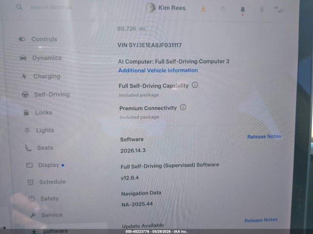 Tesla Model 3 Long Range/mid Range 2018 5YJ3E1EA8JF031117 Image 14