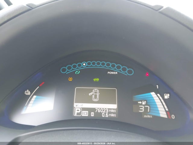 2013 Nissan Leaf S მანქანა იყიდება აუქციონზე, vin: 1N4AZ0CP1DC407189, აუქციონის ნომერი: 45223813