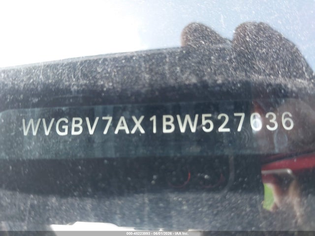 Aukcja sprzedaży 2011 Volkswagen Tiguan S, vin: WVGBV7AX1BW527636, numer aukcji: 45223993