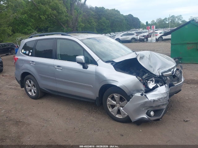 2015 Subaru Forester 2.5i Limited მანქანა იყიდება აუქციონზე, vin: JF2SJAHC5FH558755, აუქციონის ნომერი: 45224010
