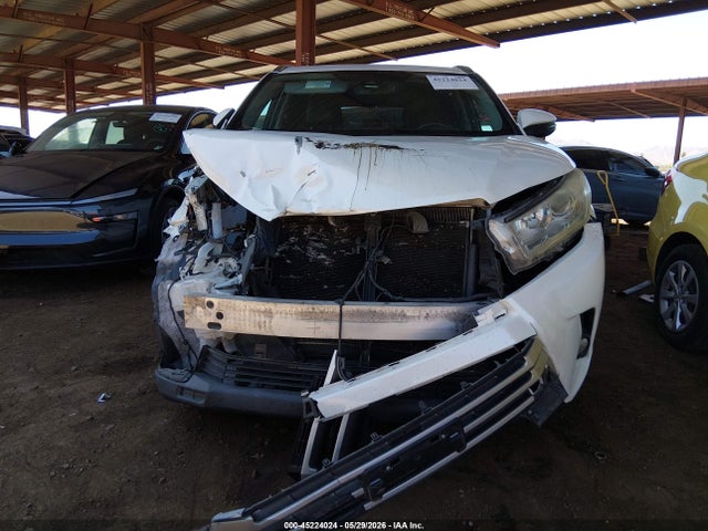 Aukcja sprzedaży 2017 Toyota Highlander Xle, vin: 5TDKZRFH4HS525992, numer aukcji: 45224024