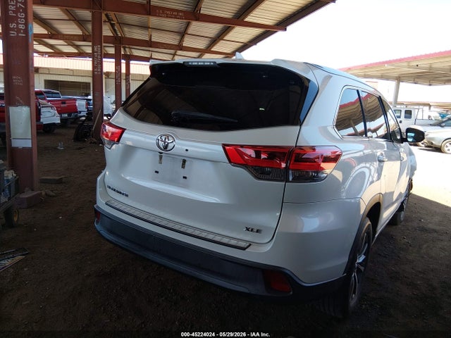 Aukcja sprzedaży 2017 Toyota Highlander Xle, vin: 5TDKZRFH4HS525992, numer aukcji: 45224024