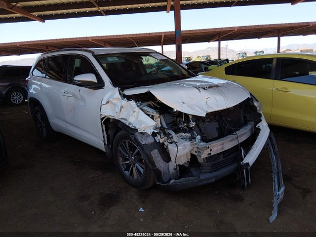 Aukcja sprzedaży 2017 Toyota Highlander Xle, vin: 5TDKZRFH4HS525992, numer aukcji: 45224024