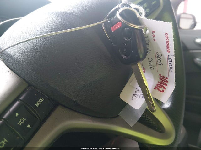 2009 Honda Civic Ex მანქანა იყიდება აუქციონზე, vin: 1HGFA16879L001153, აუქციონის ნომერი: 45224045