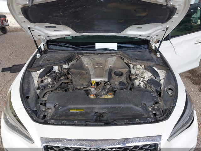 Продажа на аукционе авто 2018 Infiniti Q50 3.0t Luxe, vin: JN1EV7AP0JM350768, номер лота: 45224100