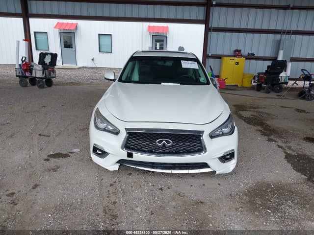 Продажа на аукционе авто 2018 Infiniti Q50 3.0t Luxe, vin: JN1EV7AP0JM350768, номер лота: 45224100