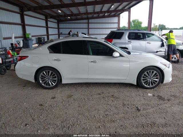 Продажа на аукционе авто 2018 Infiniti Q50 3.0t Luxe, vin: JN1EV7AP0JM350768, номер лота: 45224100