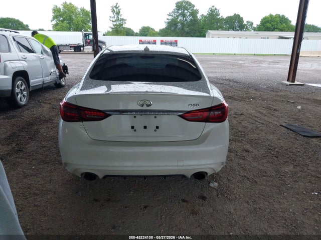 Продажа на аукционе авто 2018 Infiniti Q50 3.0t Luxe, vin: JN1EV7AP0JM350768, номер лота: 45224100