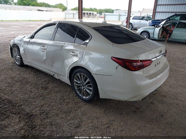Продажа на аукционе авто 2018 Infiniti Q50 3.0t Luxe, vin: JN1EV7AP0JM350768, номер лота: 45224100