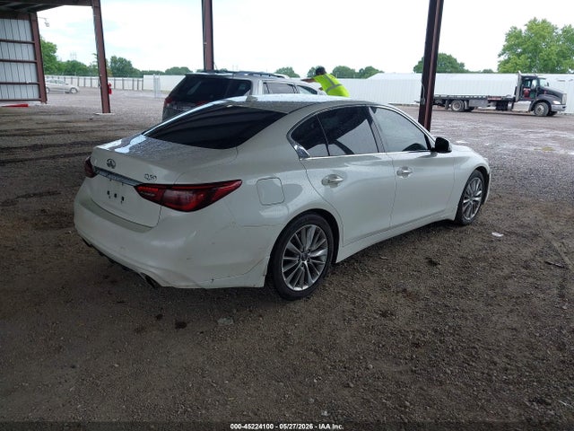 Продажа на аукционе авто 2018 Infiniti Q50 3.0t Luxe, vin: JN1EV7AP0JM350768, номер лота: 45224100