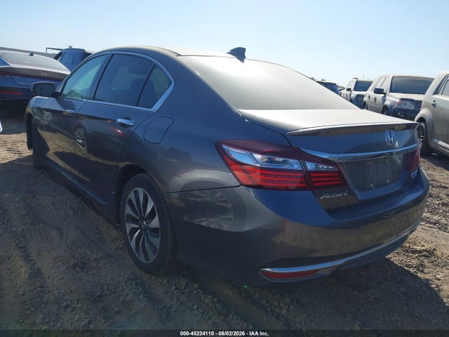 Продаж на аукціоні авто 2017 Honda Accord Hybrid Touring, vin: JHMCR6F75HC012566, номер лоту: 45224110