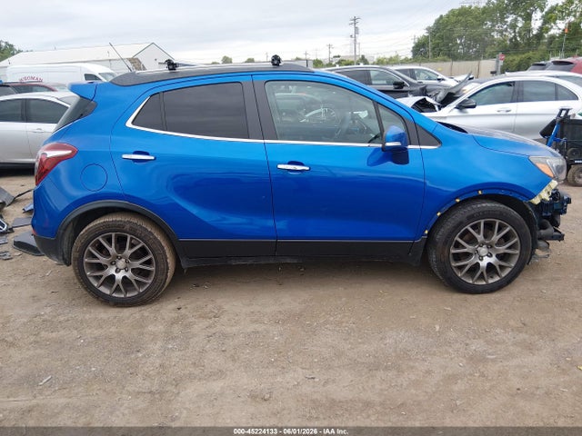 Продажа на аукционе авто 2017 Buick Encore Sport Touring, vin: KL4CJ1SB2HB134632, номер лота: 45224133
