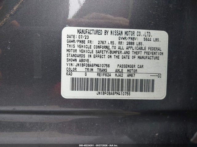 Nissan Ariya Evolve+ 2023 JN1BF0BA6PM410756 Image 8