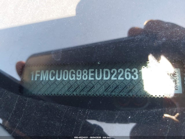 Продаж на аукціоні авто 2014 Ford Escape Se, vin: 1FMCU0G98EUD22631, номер лоту: 45224331