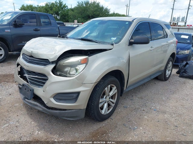 Auction sale of the 2016 Chevrolet Equinox Ls, vin: 2GNALBEK0G1146471, lot number: 45224340