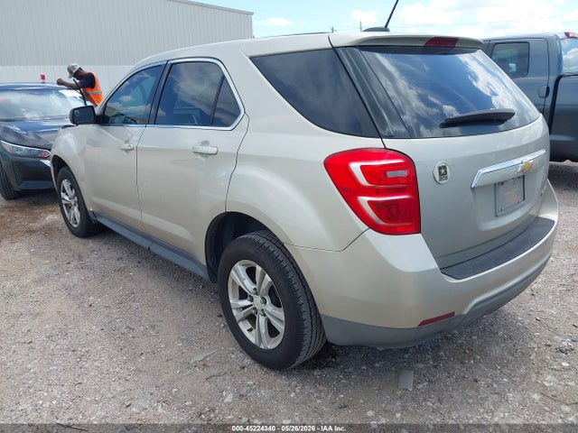 Auction sale of the 2016 Chevrolet Equinox Ls, vin: 2GNALBEK0G1146471, lot number: 45224340