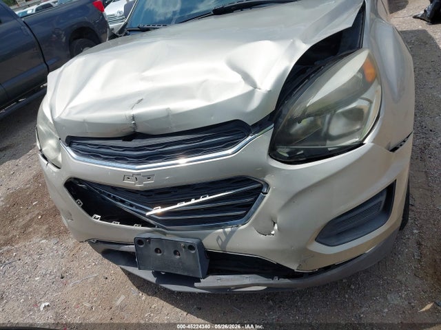 Auction sale of the 2016 Chevrolet Equinox Ls, vin: 2GNALBEK0G1146471, lot number: 45224340