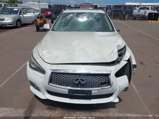 2015 Infiniti Q50 Premium მანქანა იყიდება აუქციონზე, vin: JN1BV7AP9FM351945, აუქციონის ნომერი: 45224364