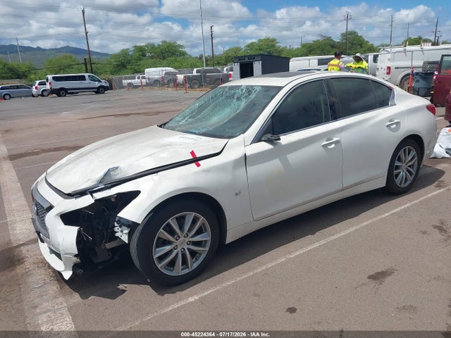 2015 Infiniti Q50 Premium მანქანა იყიდება აუქციონზე, vin: JN1BV7AP9FM351945, აუქციონის ნომერი: 45224364