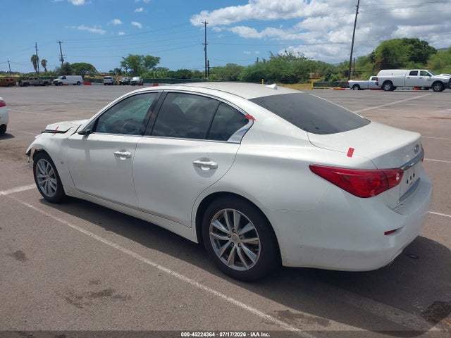 2015 Infiniti Q50 Premium მანქანა იყიდება აუქციონზე, vin: JN1BV7AP9FM351945, აუქციონის ნომერი: 45224364