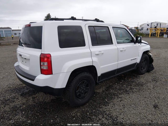 2014 Jeep Patriot Sport მანქანა იყიდება აუქციონზე, vin: 1C4NJRBB0ED595440, აუქციონის ნომერი: 45224417