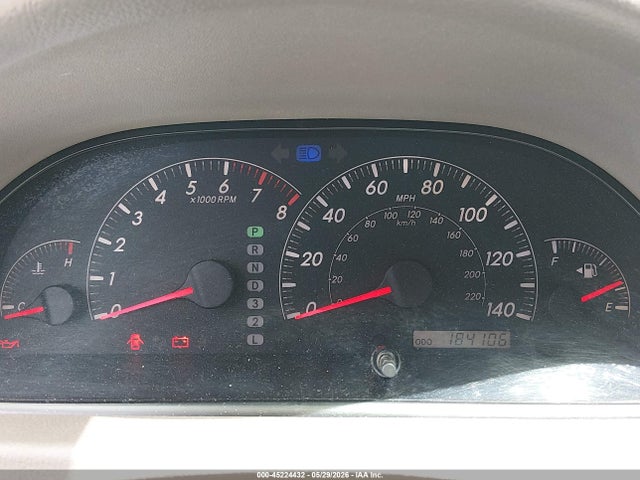2005 Toyota Camry Xle მანქანა იყიდება აუქციონზე, vin: 4T1BE32K15U566139, აუქციონის ნომერი: 45224432