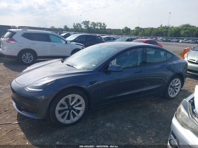 45224521 :رقم المزاد ، 5YJ3E1EB9NF254149 vin ، 2022 Tesla Model 3 Long Range Dual Motor All-wheel Drive مزاد بيع