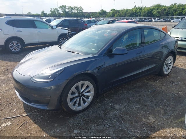 45224521 :رقم المزاد ، 5YJ3E1EB9NF254149 vin ، 2022 Tesla Model 3 Long Range Dual Motor All-wheel Drive مزاد بيع