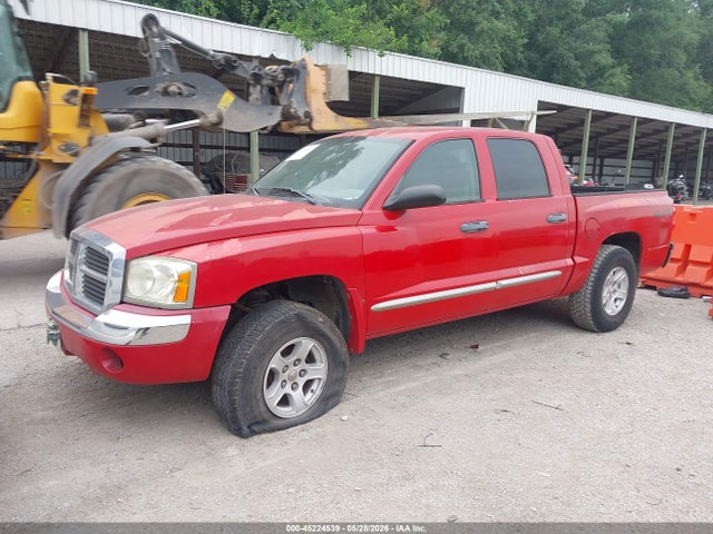 2005 Dodge Dakota Laramie მანქანა იყიდება აუქციონზე, vin: 1D7HW58N85S219515, აუქციონის ნომერი: 45224539
