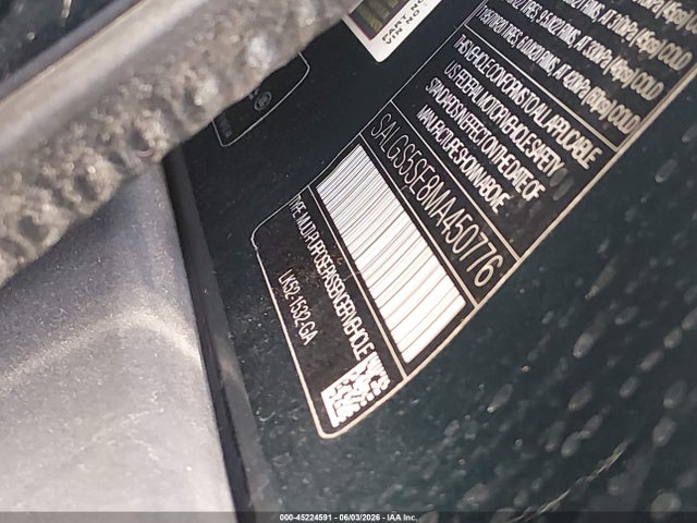 2021 Land Rover Range Rover P525 Westminster მანქანა იყიდება აუქციონზე, vin: SALGS5SE8MA450776, აუქციონის ნომერი: 45224591