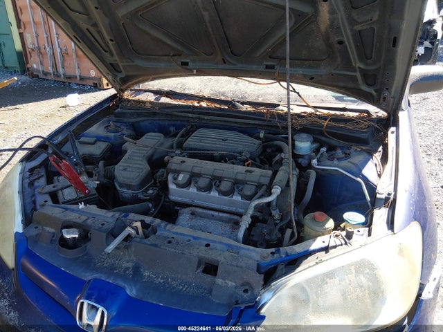 2005 Honda Civic Vp მანქანა იყიდება აუქციონზე, vin: 1HGES16315L019218, აუქციონის ნომერი: 45224641
