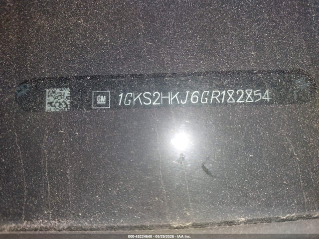 45224648 :رقم المزاد ، 1GKS2HKJ6GR182854 vin ، 2016 Gmc Yukon Xl Denali مزاد بيع