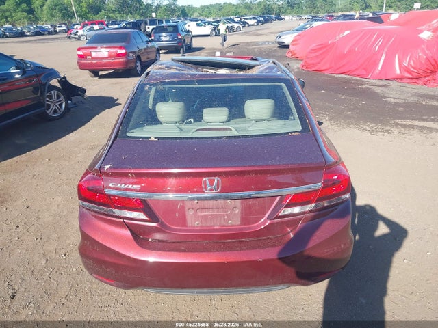 2014 Honda Civic Ex-l მანქანა იყიდება აუქციონზე, vin: 19XFB2F92EE275888, აუქციონის ნომერი: 45224658