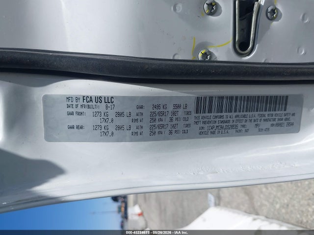 Продажа на аукционе авто 2018 Jeep Cherokee Latitude 4x4, vin: 1C4PJMCB0JD528535, номер лота: 45224671