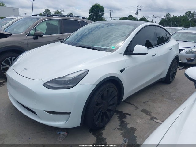 45224675 :رقم المزاد ، 7SAYGDEF5NF461905 vin ، 2022 Tesla Model Y Performance Dual Motor All-wheel Drive مزاد بيع
