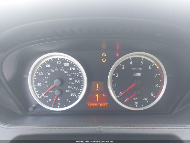 45224773 :رقم المزاد ، WBSEH9C58ACY25139 vin ، 2010 Bmw M6 مزاد بيع